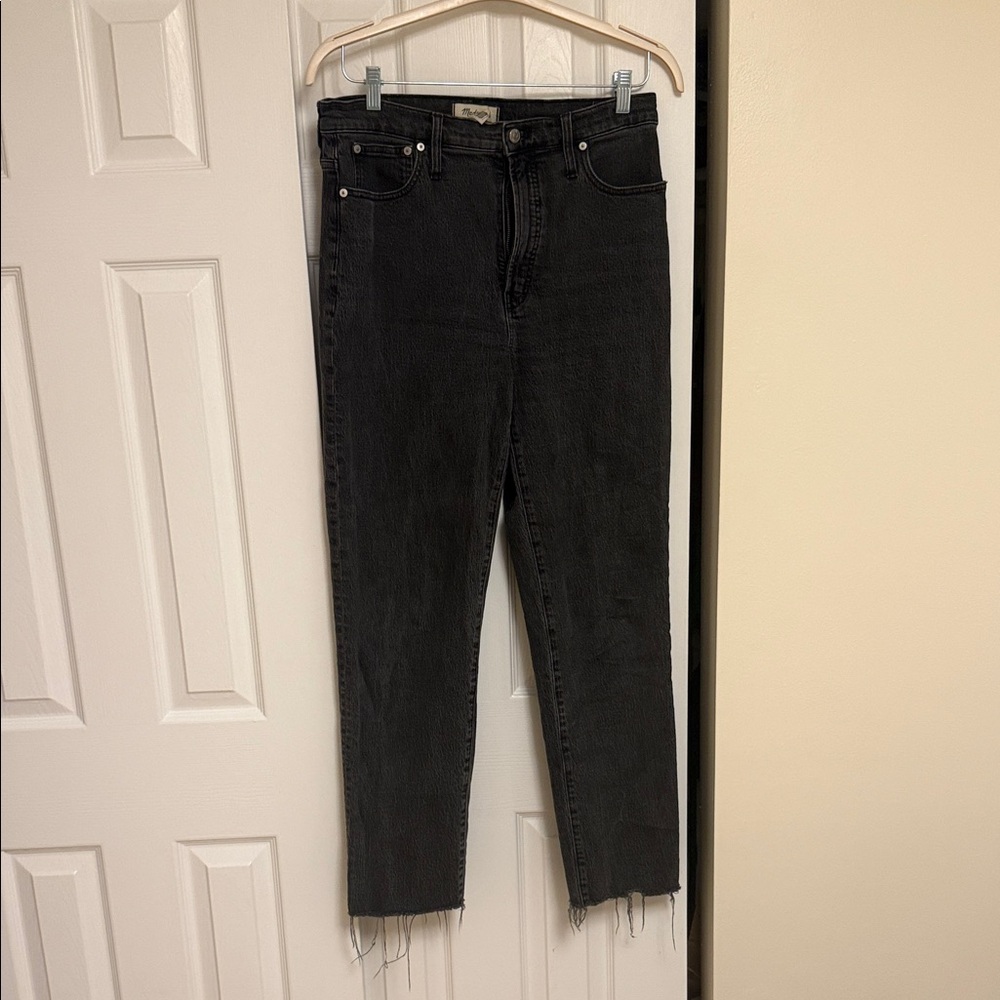 Madewell Black Ankle Jeans
